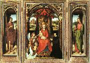 Hans Memling Triptych Spain oil painting artist